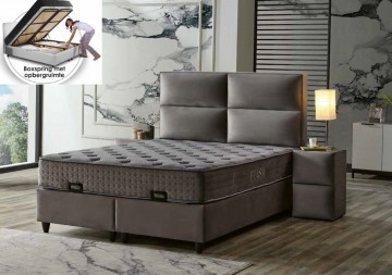 Boxsprings elisa opbergbed complete set