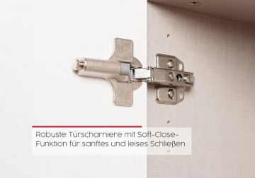 Commode dressoir finesse alpine wit 160 cm 8