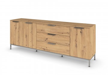 Commode dressoir finesse eiken artisan 199 cm 1