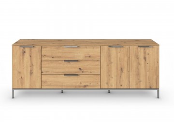 Commode dressoir finesse eiken artisan 199 cm 3