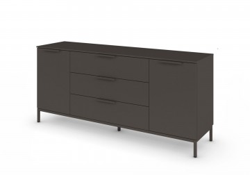 Commode dressoir finesse grafiet grijs 160 cm 1