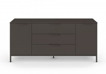 Commode dressoir finesse grafiet grijs 160 cm 3