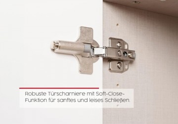 Commode dressoir finesse grafiet grijs 160 cm 5