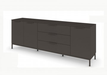 Commode dressoir finesse grafiet grijs 199 cm 1