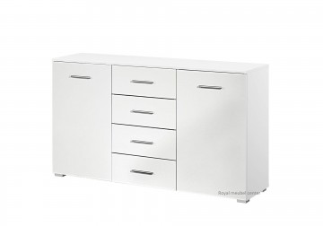 Commode dressoir fly wit 140 cm 1