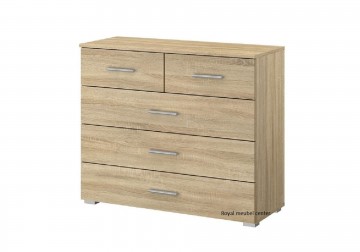 Commode ladekast fly eiken sonoma 93 cm 1