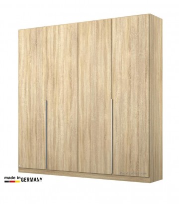 Draaideur kledingkast alaska eiken sonoma 4 deuren