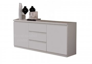 Dressoir forever hoogglans wit 165 cm 1