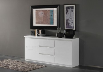 Dressoir forever hoogglans wit 165 cm 2