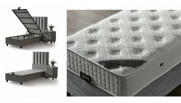 Eenpersoons boxspring panama 0