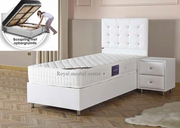 Eenpersoons opbergbed karmen 90 x 200 cm 0