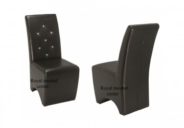 Eetkamer stoel mc design 7 met swarovski steentjes 1