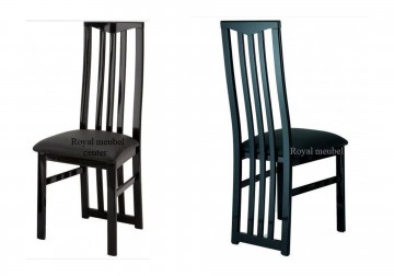 Eetkamerstoel italy hoogglans zwart 3