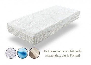 Fusion sublime matras 24 cm  freshfoam visco  mini pocketvering