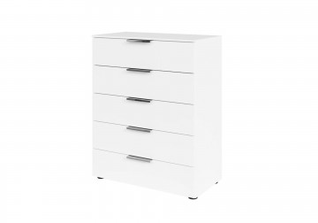 Hoge ladekast commode finesse alpine wit 1