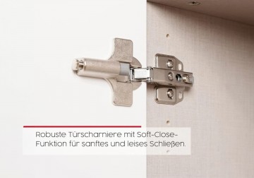 Lage commode dressoir finesse alpine wit 199 cm 5