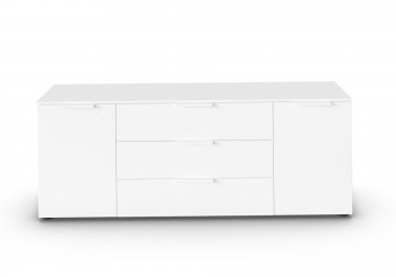 Lage commode dressoir finesse alpine wit 3
