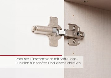 Lage commode dressoir finesse alpine wit 5