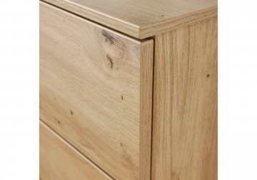 Lage commode dressoir finesse eiken artisan 199 cm 5