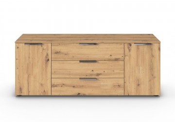 Lage commode dressoir finesse eiken artisan 3