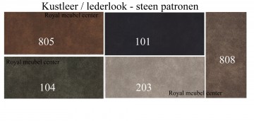 Lederlook steen 57