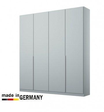 Linnenkast alaska zijde grijs 4 deuren kledingkast