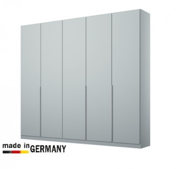 Linnenkast alaska zijde grijs 5 deuren kledingkast
