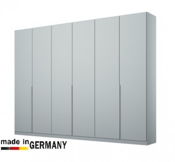 Linnenkast alaska zijde grijs 6 deuren kledingkast