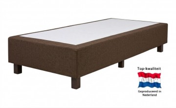 Losse boxspring dora  geveerde boxspring   bruin