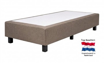 Losse boxspring dora  geveerde boxspring   taupe