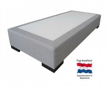Losse boxspring elanza  geveerde boxspring   lichtgrijs kleur