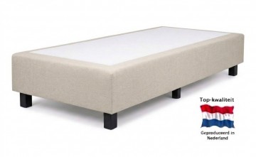 Losse boxspring roma  vlakke box  beige