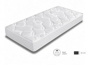 Monaco koudschuim matras 16 cm   comfortabel en ventilerend