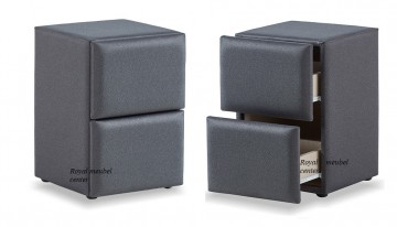 Nachtkast grijs hamilton