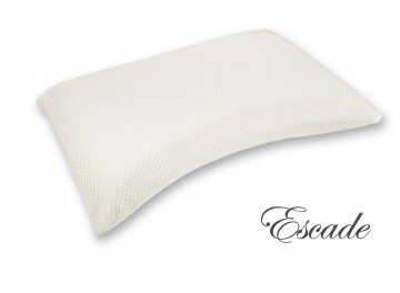 Natuurlatex escade hoofdkussen logo