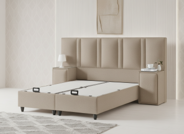 Opbergbedden lucca xltaupe