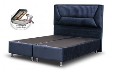 Opbergbedden marine blauw