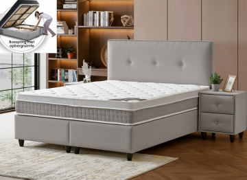 Opbergbedden plein grijs 0