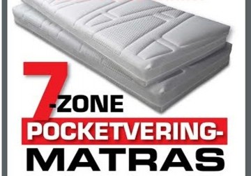 Pocketvering 7 Zone ® Matrassen