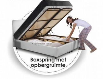 Royal meubel boxspring met storage 2 3 4