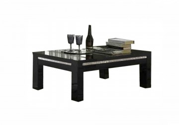 Salontafel forever chrome hoogglans zwart 1