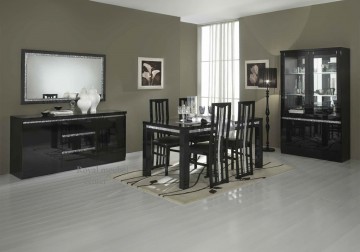 Salontafel forever chrome hoogglans zwart 3