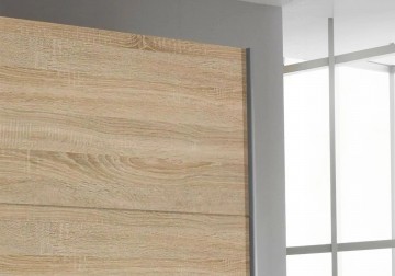 Schuifdeur kledingkast 3 deuren eiken sonoma 203 cm 3