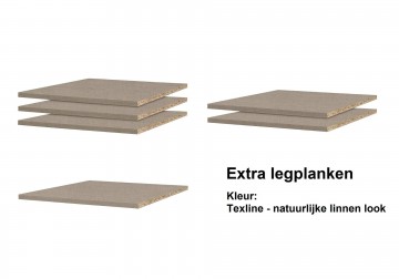 Schuifdeur kledingkast 3 deuren eiken sonoma 203 cm 5