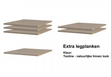 Schuifdeur kledingkast 3 deuren spiegel eiken artisan 203 cm 4