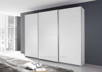 Schuifdeur kledingkast xl 3 deuren alpine wit 1