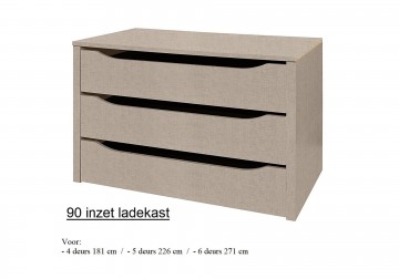 Schuifdeur kledingkast xl 3 deuren eiken artisan 5