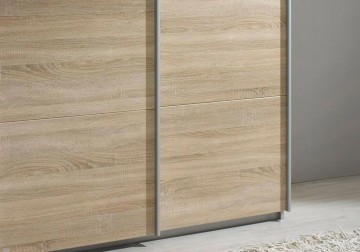 Schuifdeur kledingkast xl 3 deuren eiken sonoma 2