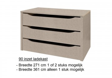 Schuifdeur kledingkast xl 3 deuren eiken sonoma 6