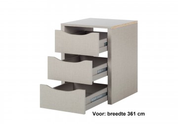 Schuifdeur kledingkast xl 3 deuren eiken sonoma 8